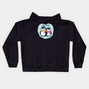 Be mine valentine days time Kids Hoodie